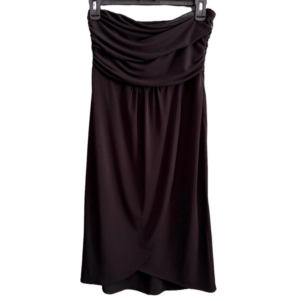 Jennifer Lopez Strapless Black Cocktail Dress – Size Small